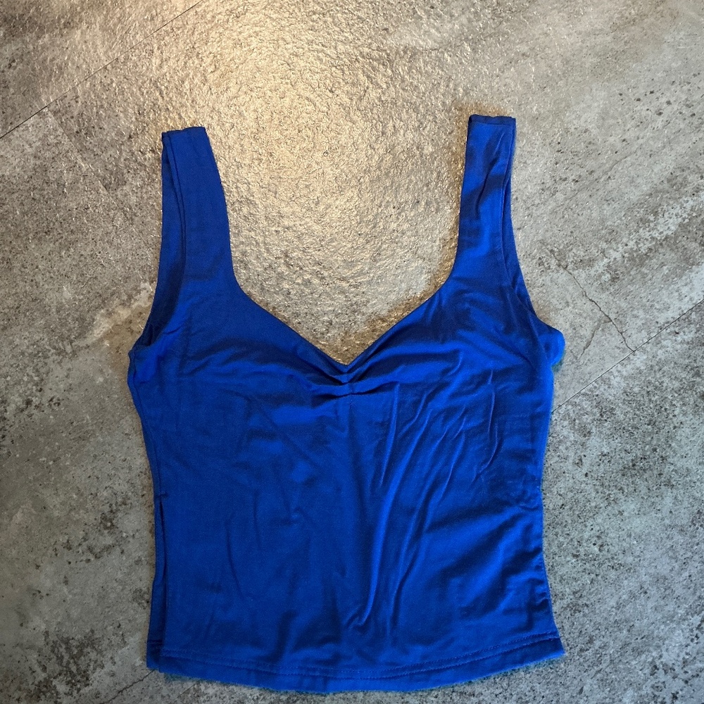 Royal Blue Tank Top Size XS